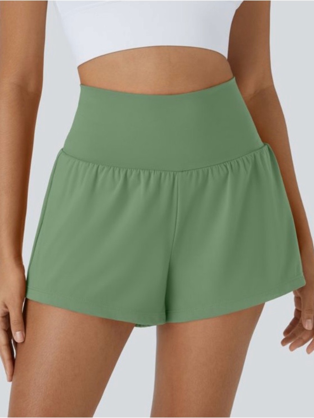 Halara SoftlyZero Airy High Waisted Yoga Shorts - Picture 6 of 8